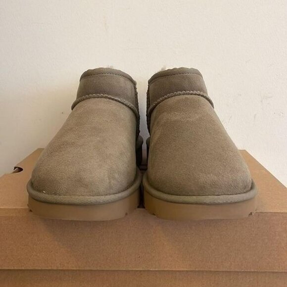 UGG Classic Ultra Mini Boot Antilope Womens Boots - Picture 5 of 7